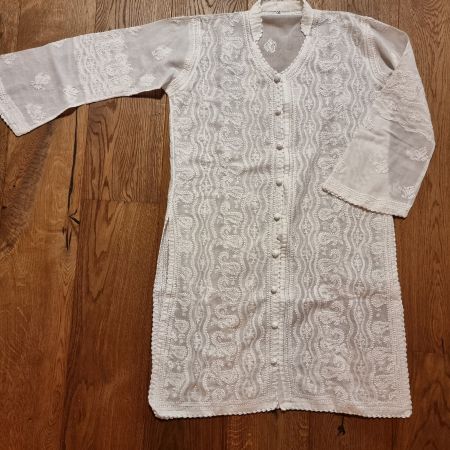 Tunika, damenkleidung, Indische Handarbeit, Gr. M, neu