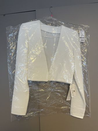 Wunderschöne Brautjacke in Ivory, Gr. L