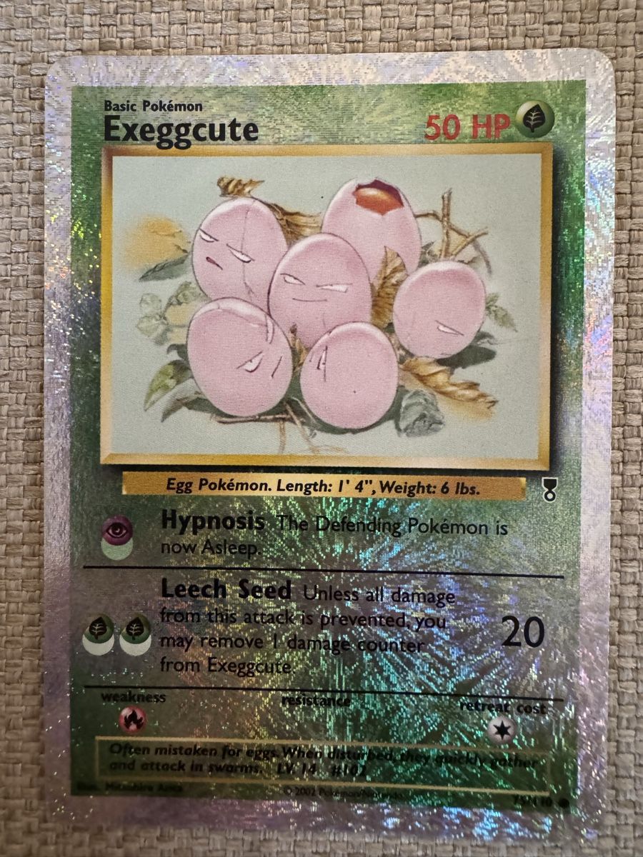 Pokémon Carte collezionabili: Exeggcute - Legendary Collection Reverse Holo – Usato da Cadro venduto da kiks27