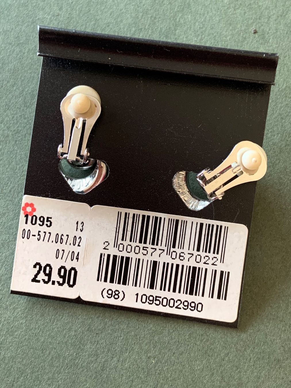 Ohrringe & -stecker: Ohrenclips (nickelfrei) – Gebraucht aus Laufen von Bellebellezza 6