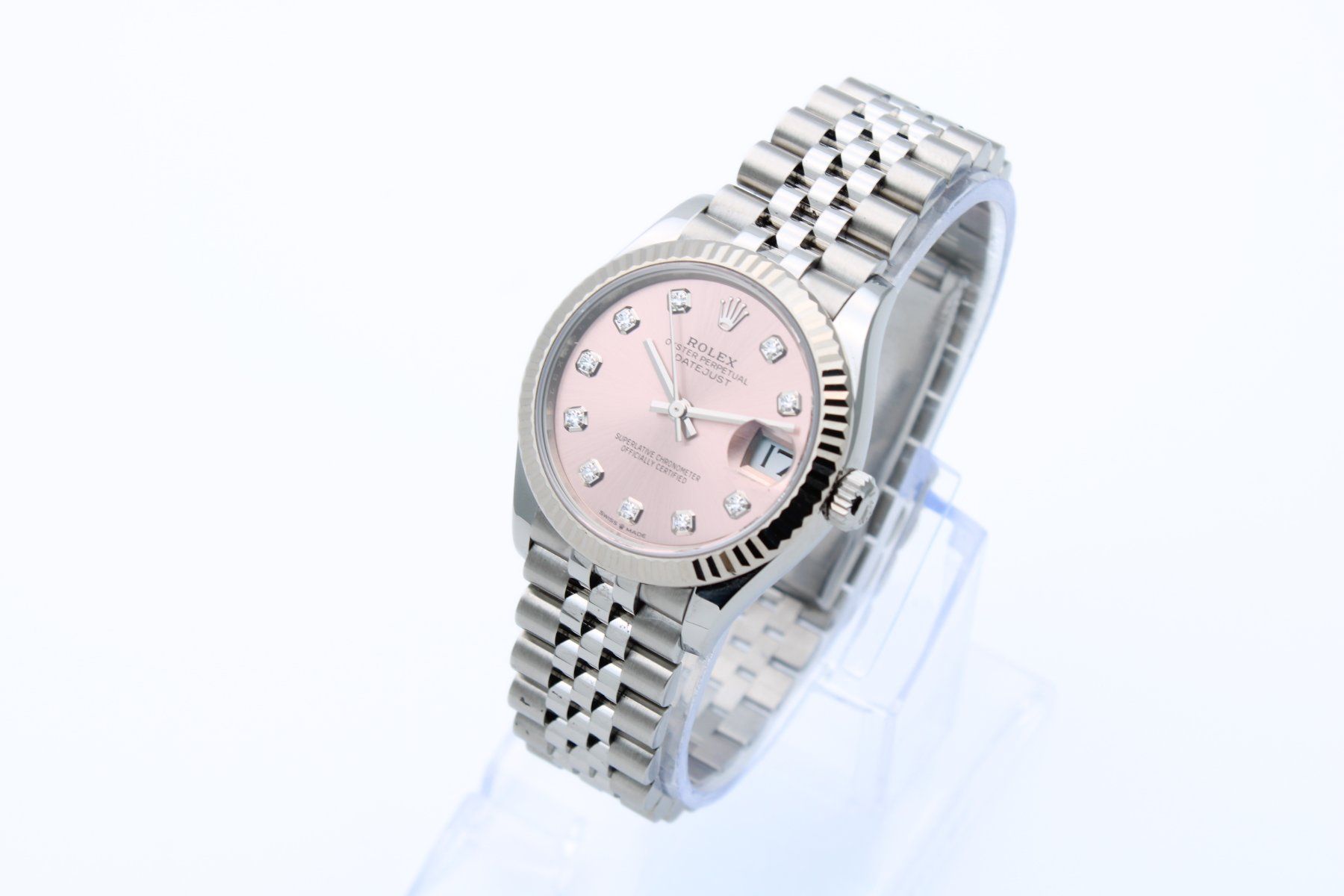 Rolex Orologi: Rolex Datejust 31 Ref. 278274 Pink Diamond Dial | 2025 – Usato da Brüttisellen venduto da AlphaOmega05 2