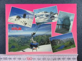 ENGELBERG TITLIS GLETSCHER  LUFTSEILBAHN TRÜBSEE-STAND-TITLI