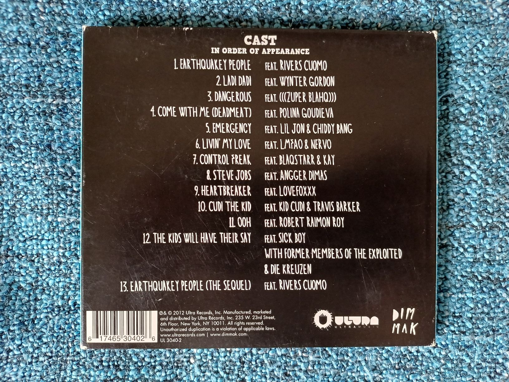 CDs: Steve Aoki "Wonderland" CD digipak – D'occasion à Begnins par Drastic-Sound 1