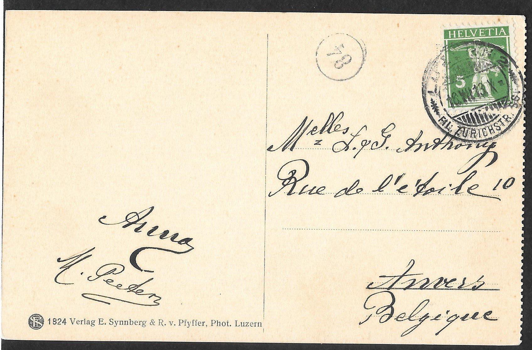 Cartes postales: Luzern Schweizerhofquai mit Dampfschiff – D'occasion à Olten par clotaldi 1