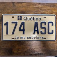 🇨🇦 Autonummer - Quebec 174 ASC - Kanada