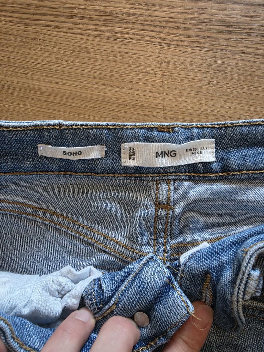 Mango Jeans: Jeans Mango Soho blau Grösse 38 – Usato da Luzern venduto da oli_6x2r 3