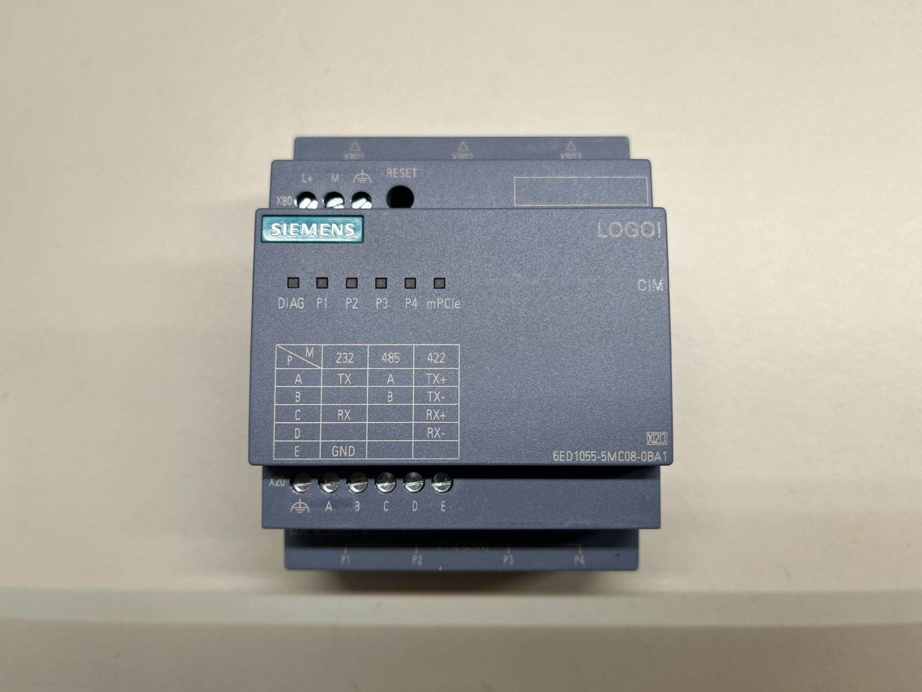 Siemens Componenti elettronici: Siemens LOGO! CIM Kommunikationsmodul – Nuovo (secondo la descrizione) da Jenaz venduto da Speedy350