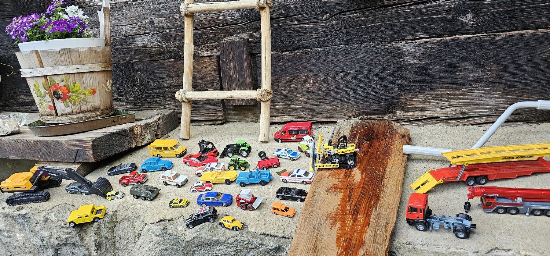 Matchbox Modellini d'auto: Grosse Sammlung Matchbox Autos, Baumaschinen – Usato da Ferden venduto da jemyce