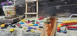 Grosse Sammlung Matchbox Autos, Baumaschinen 