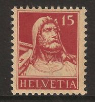 1933 : Tellbrustbild Nr. 173z, einwandfrei ** KP 250.--