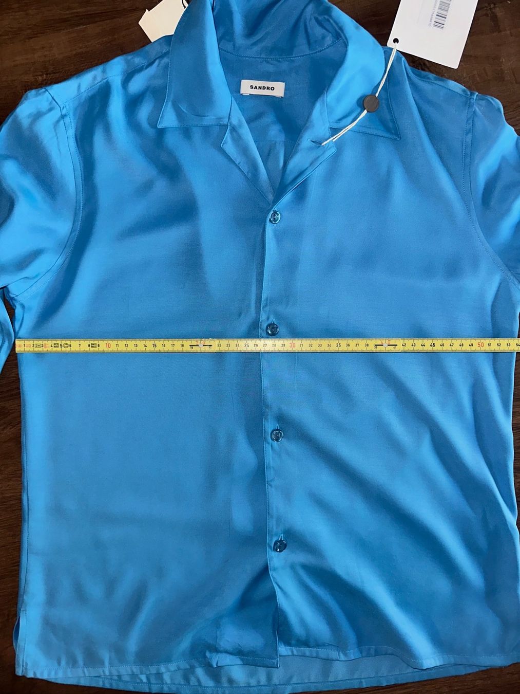 Sandro Hemden: New Sandro satin shirt - M – Neu und originalverpackt aus St-Sulpice VD von juhdu 3