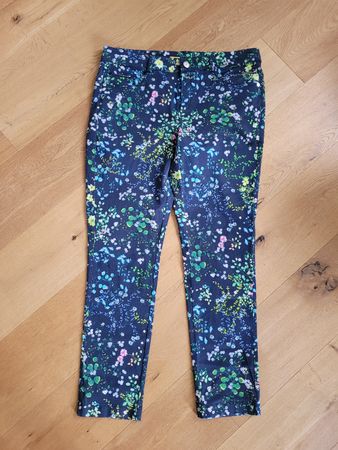 Street One Hose, blau gemustert, Gr 42/30, guter Zustand 