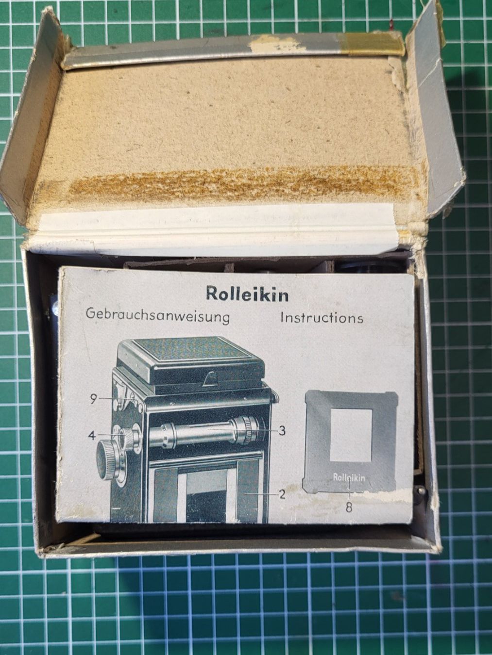 Rollei Rolleikin 6x6 pour 2,8/3,5F Caméras - Adaptateur pour 24x36