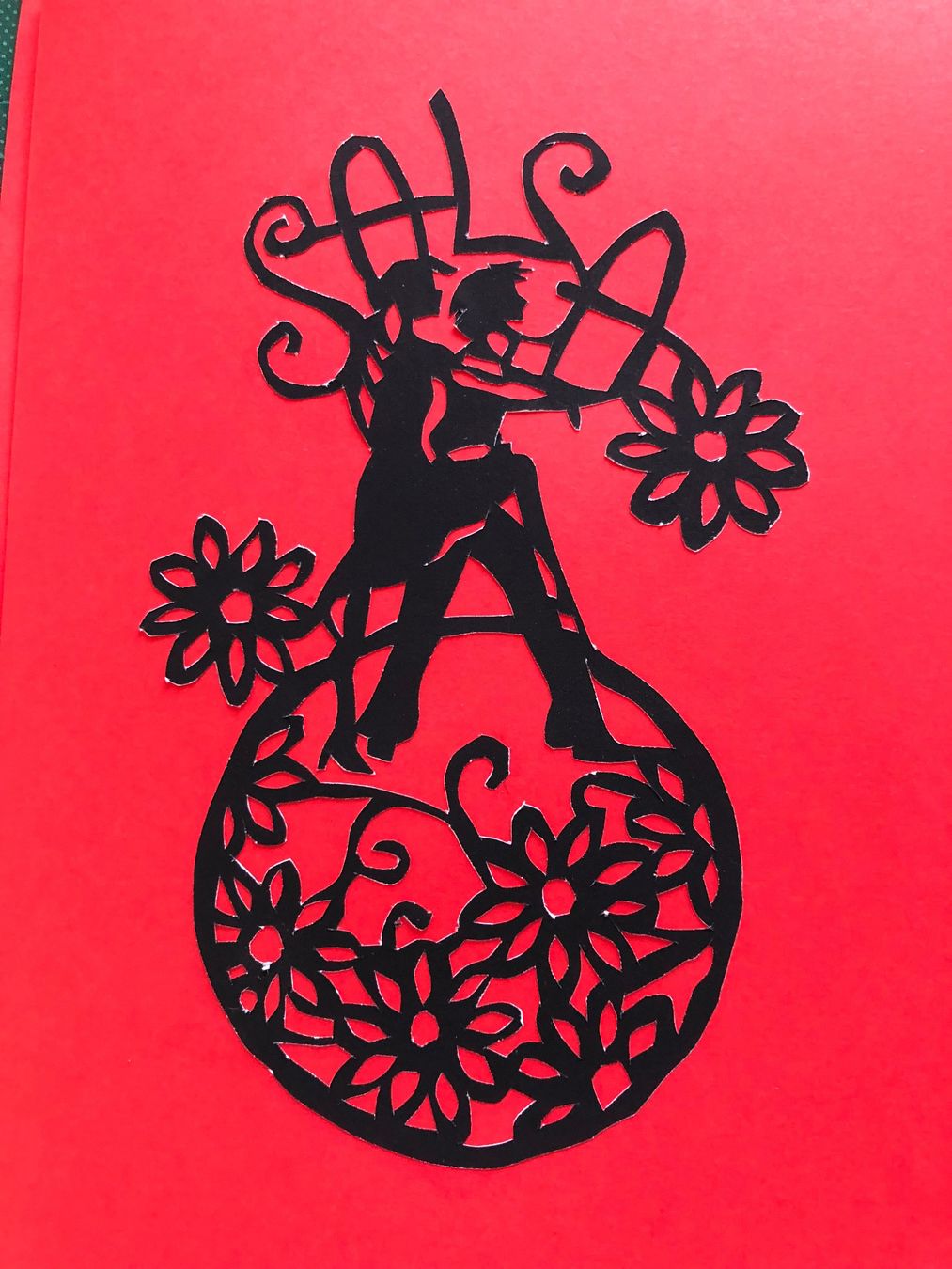 Grafica & Litografie: Echter Papierschnitt / A5-Karte / Unikat – Nuovo e nell'imballaggio originale da Baar venduto da Schreibseele
