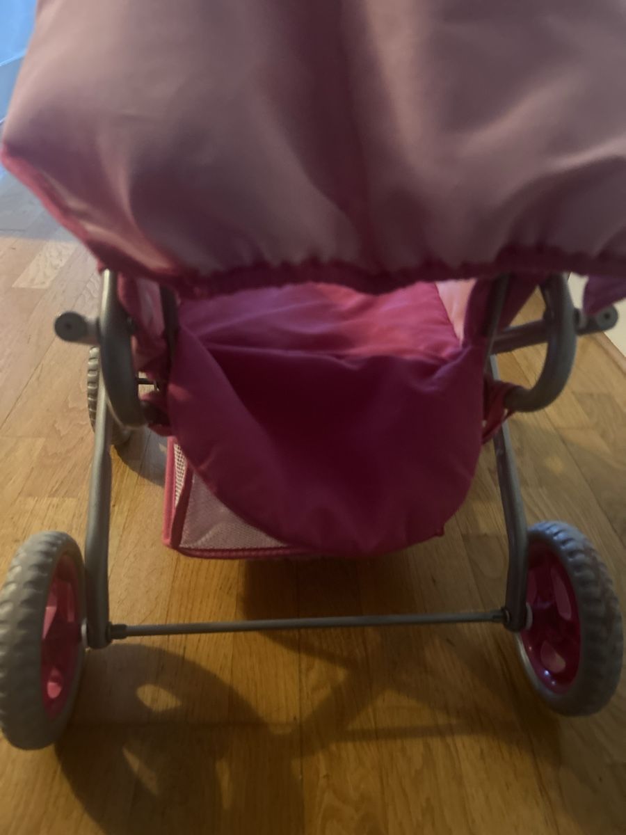 Puppenwagen: Poussette pour poupée rose  – Gebraucht aus St-Prex von mar_f6t6 3