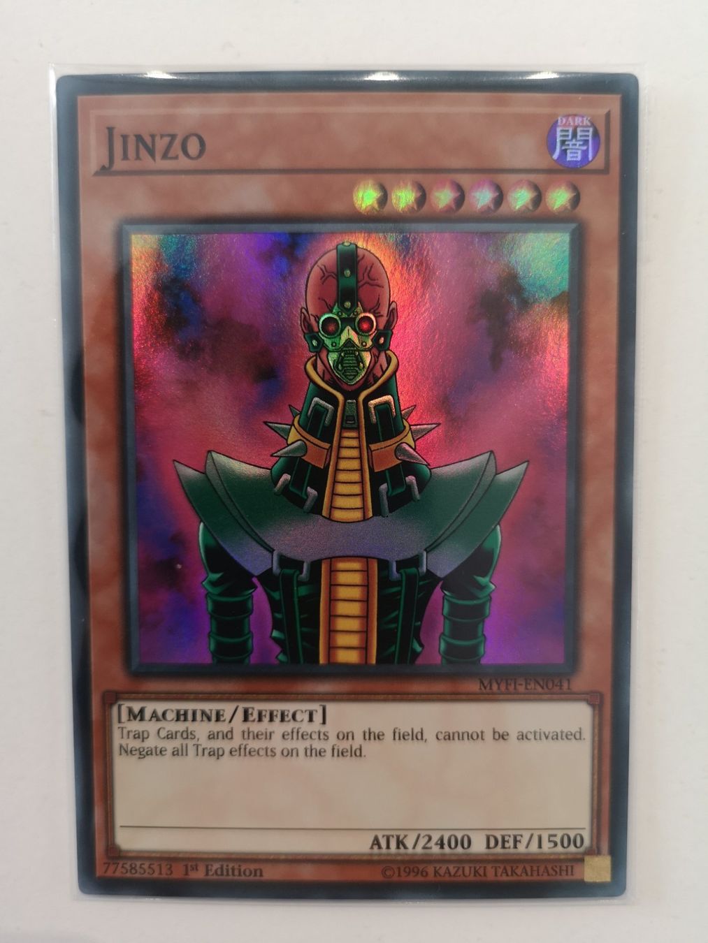 Yugioh Carte collezionabili: Jinzo Super Rare 1.Edition Englisch Mint – Nuovo (secondo la descrizione) da Boswil venduto da ShoppingCenterCity 3
