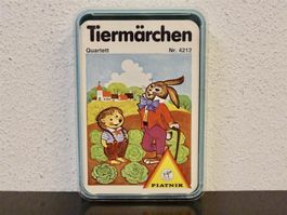 schönes altes Quartett TIER-MÄRCHEN