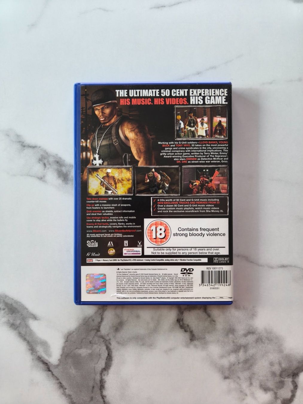 Sony Giochi: 50 Cent Bulletproof PS2, Top Zustand – Usato da Zürich venduto da TheGameBow 1