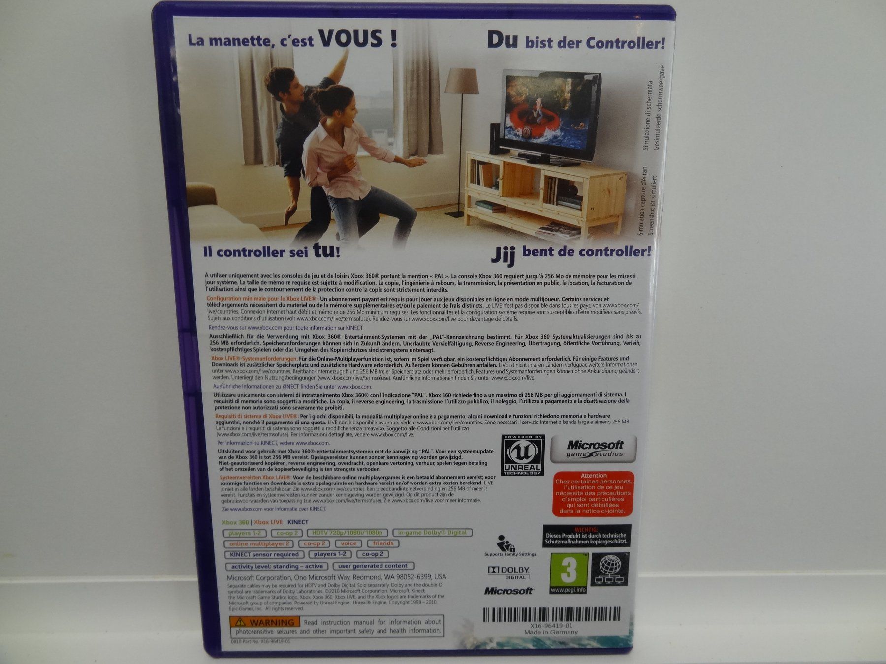 Microsoft Spiele: Kinect Adventures! Xbox 360 Spiel – Gebraucht aus luzern von musicandart 1
