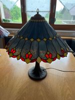 Schöne Bleiverglaste Tischlampe