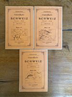 3 Armeekarten Generalkarte Schweiz 1:250000 gebraucht