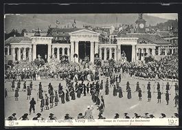 AK Vevey, Fete des Vignerons 1905, 1905