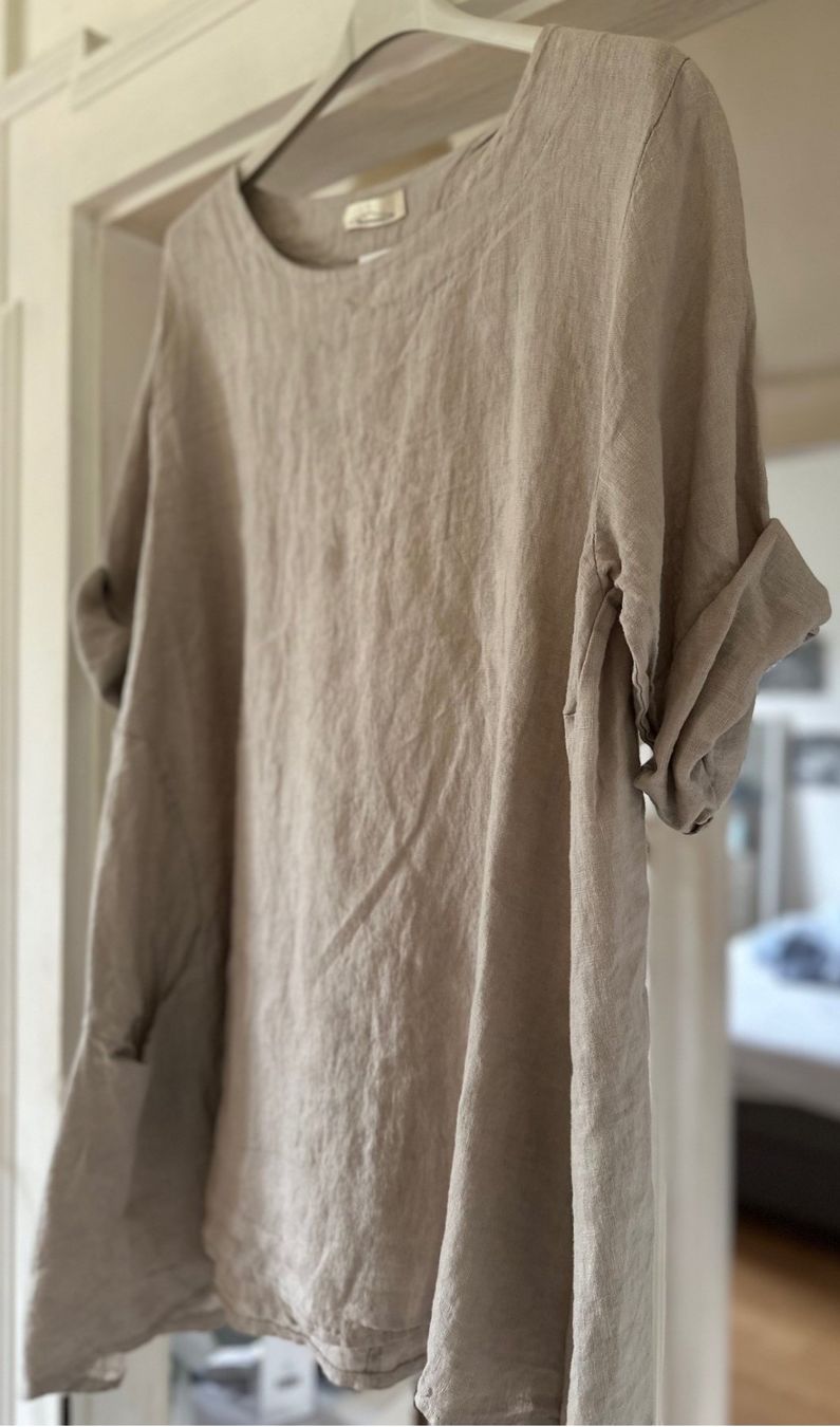 Tuniche: TUNIQUE OVERSIZE EN LIN!! M – Nuovo e nell'imballaggio originale da Locarno venduto da NicoNion 1