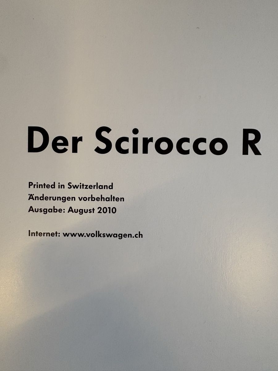 VW Documenti: VW Scirocco R Prospekt / Broschüre, August 2010, Top! – Nuovo (secondo la descrizione) da Freienstein venduto da Golfbueb 1