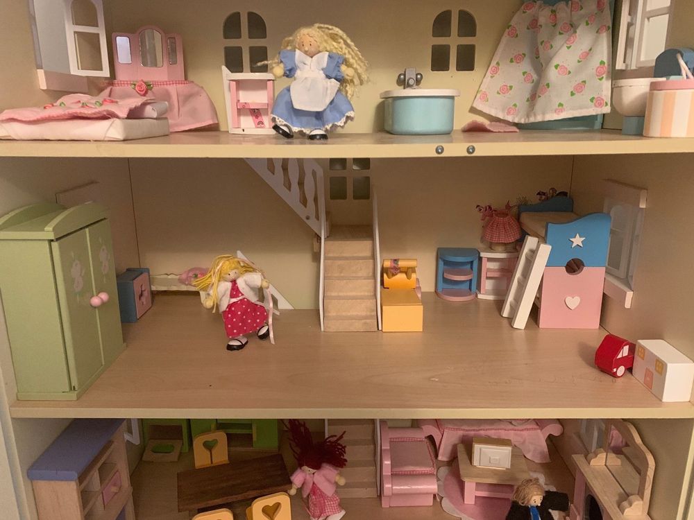 Puppenhaus-Zierleiste Aus Buchenholz – Gedrechseltes Seilmuster Für Miniatur-Deko | Maßstab 1:12 | 50,1 Cm