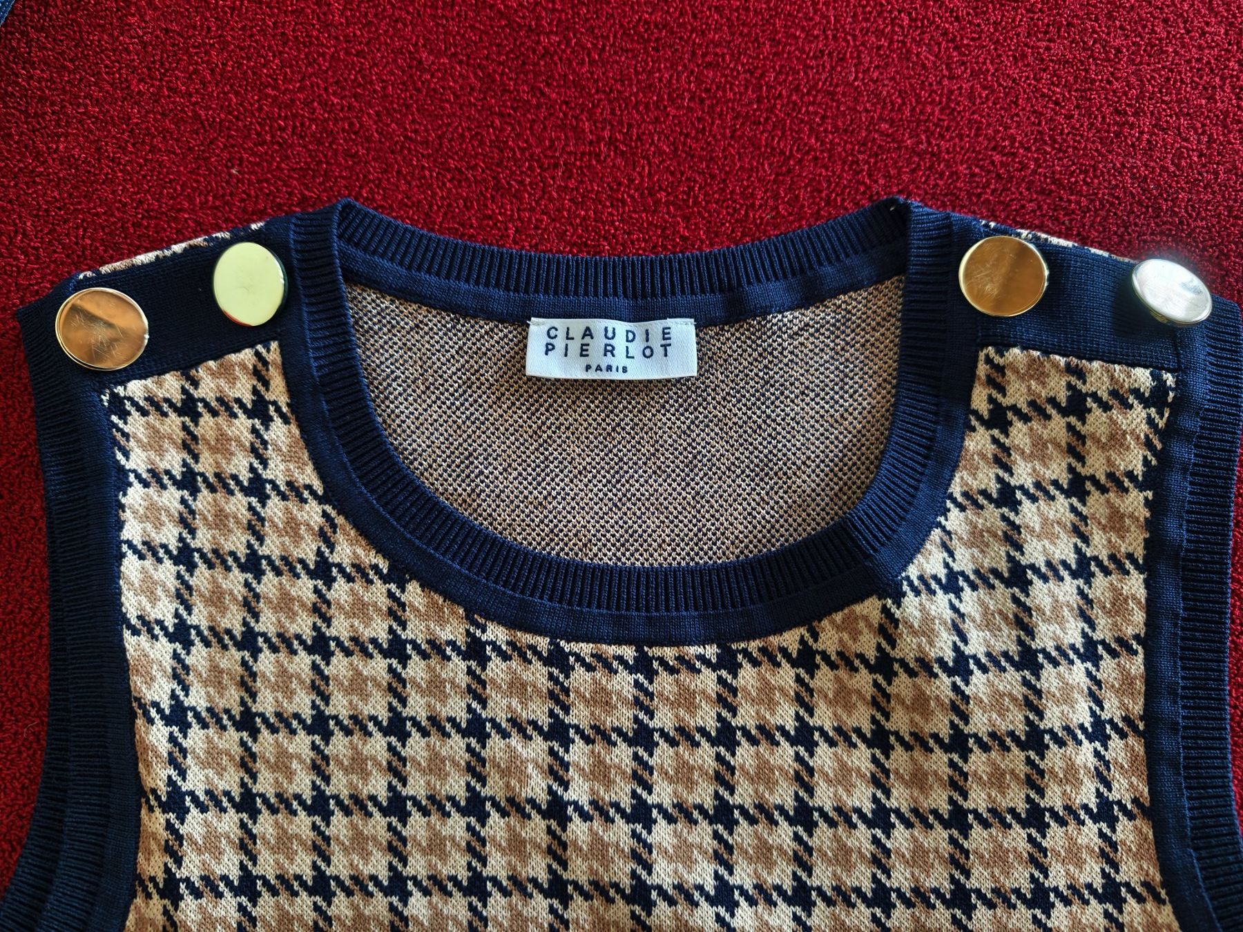 Claudie Pierlot Vestiti: Robe Claudie Pierlot neuve – Nuovo e nell'imballaggio originale da Veyrier venduto da aleyaah 2