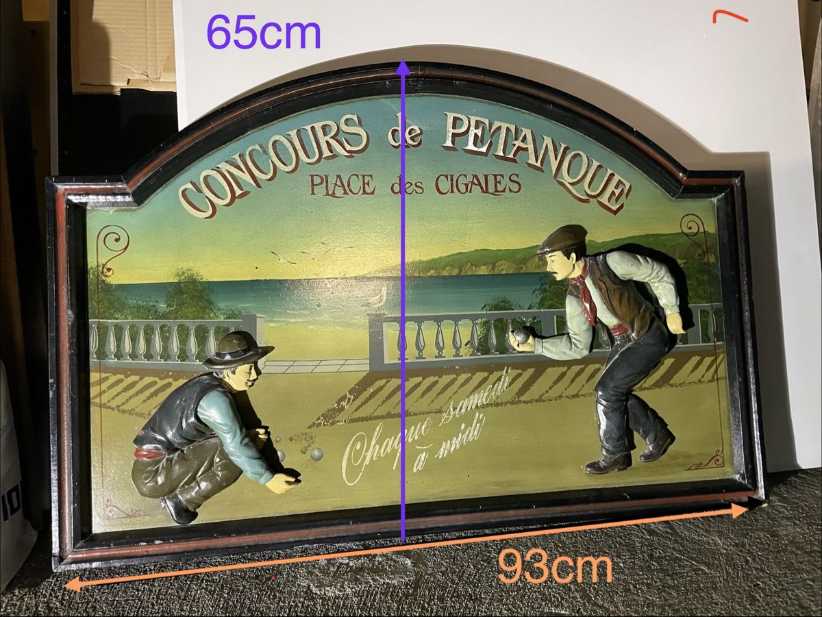 Insegne: Panneau décoratif Country Corner - pétanque – Usato da Le Grand-Saconnex venduto da sav_dfj7