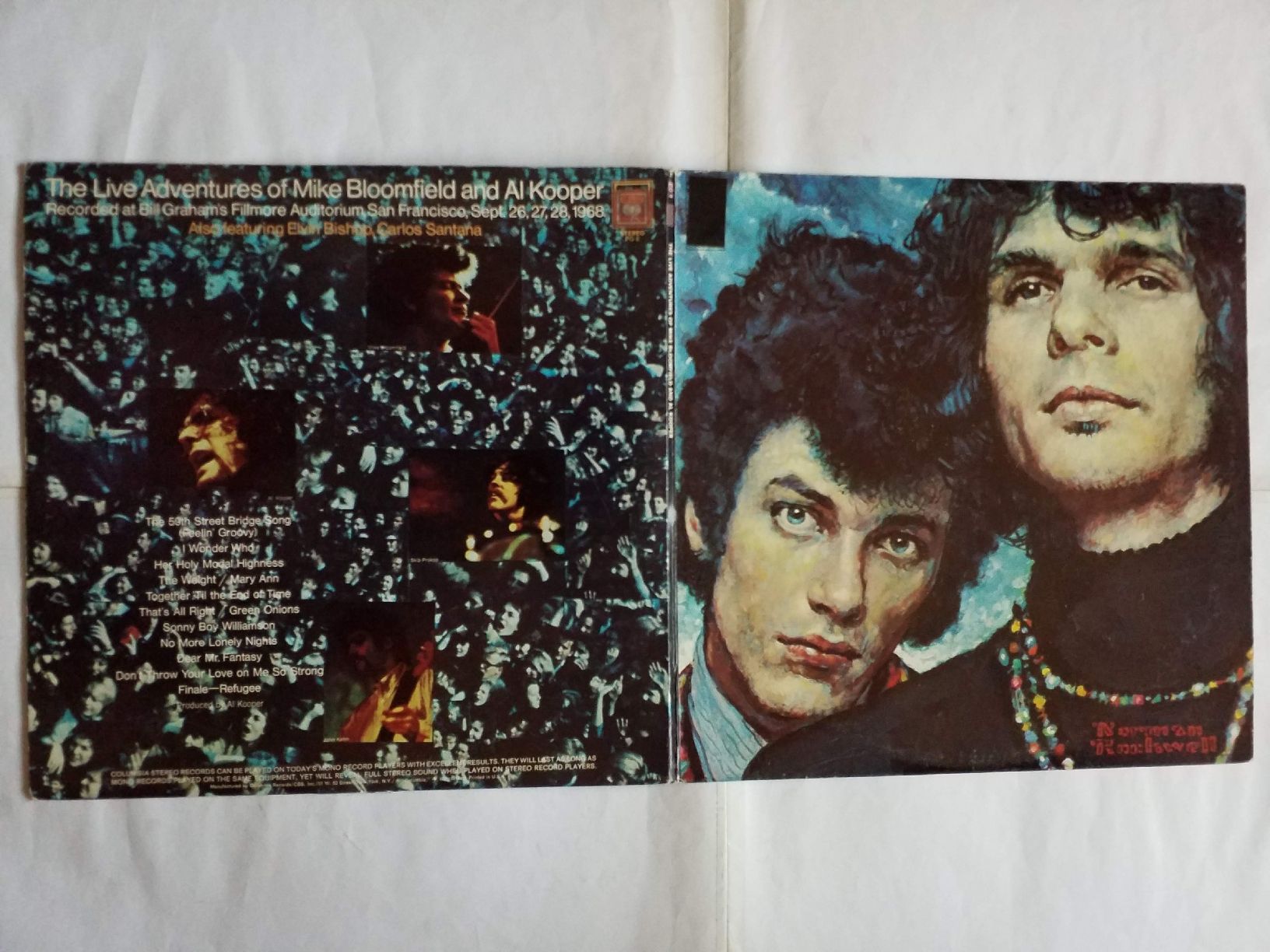 Schallplatten: BLOOMFIELD - KOOPER,  the live ...... (2LPS) US press  +++++ – Gebraucht aus Yverdon-les-Bains von Jacotreut 2