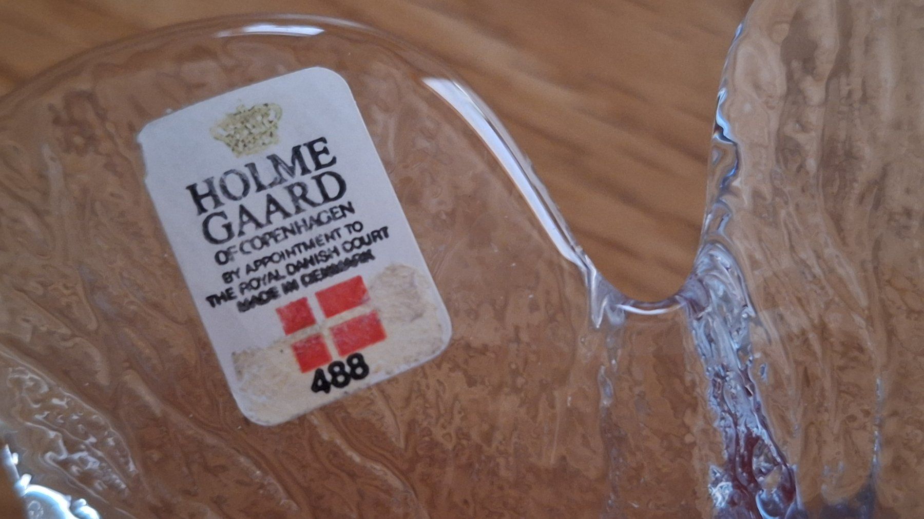 Holmegaard Ciotole: Kleine Glasschale "Blume"  Holmegaard, Dänemark – Usato da Arlesheim venduto da shopradl