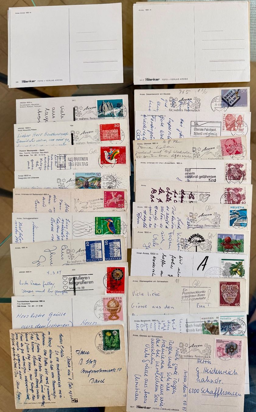 Cartoline postali: 30X Arosa - Color – Usato da Lutry venduto da Ediego 5