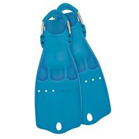 Déstockage plongée Palmes Jetlight bleu Tecline neuves