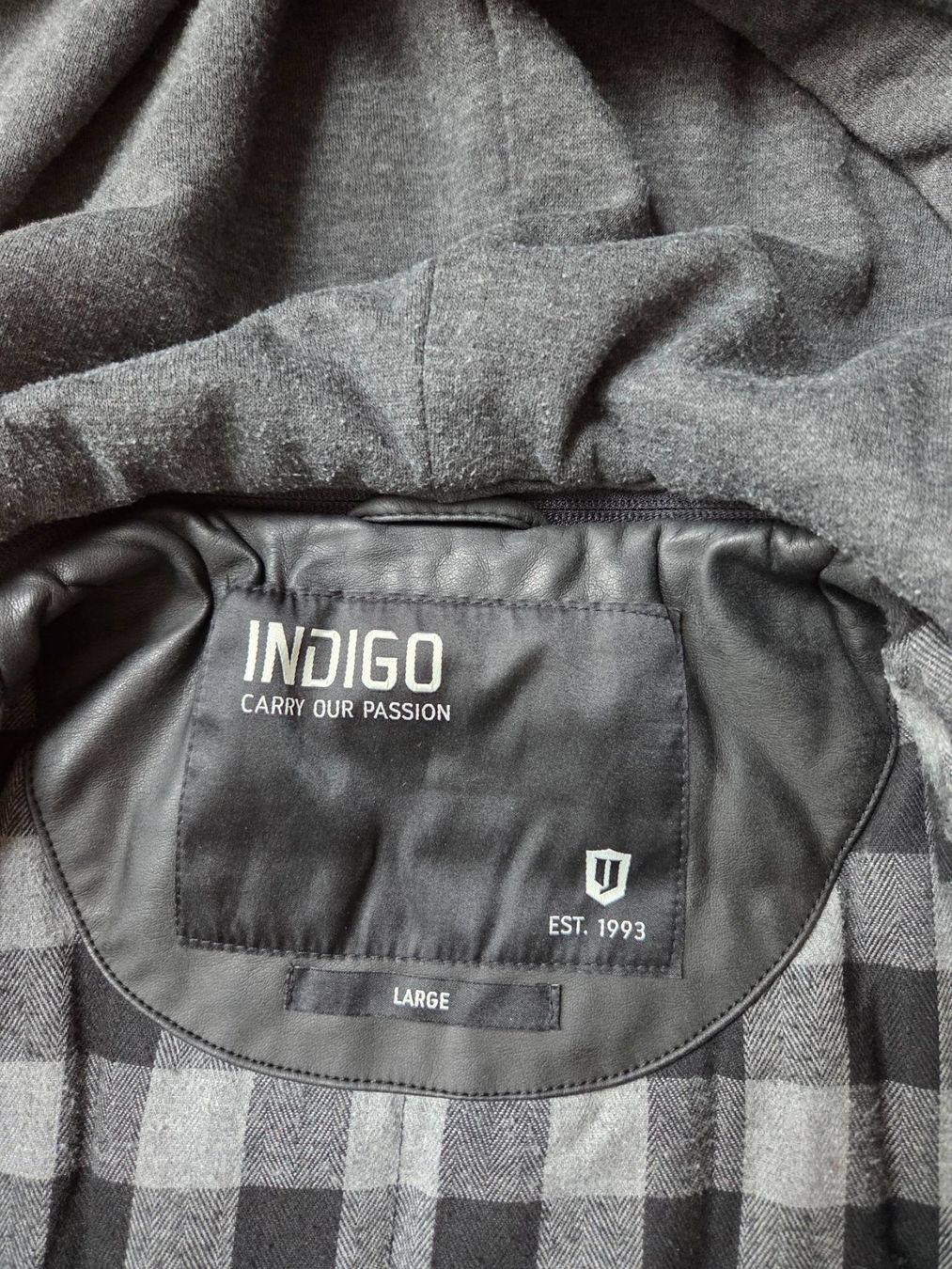 Giacche: Coole Lederjacke im Biker-Look mit Kapuze – Usato da St. Gallen venduto da dovercametome 4