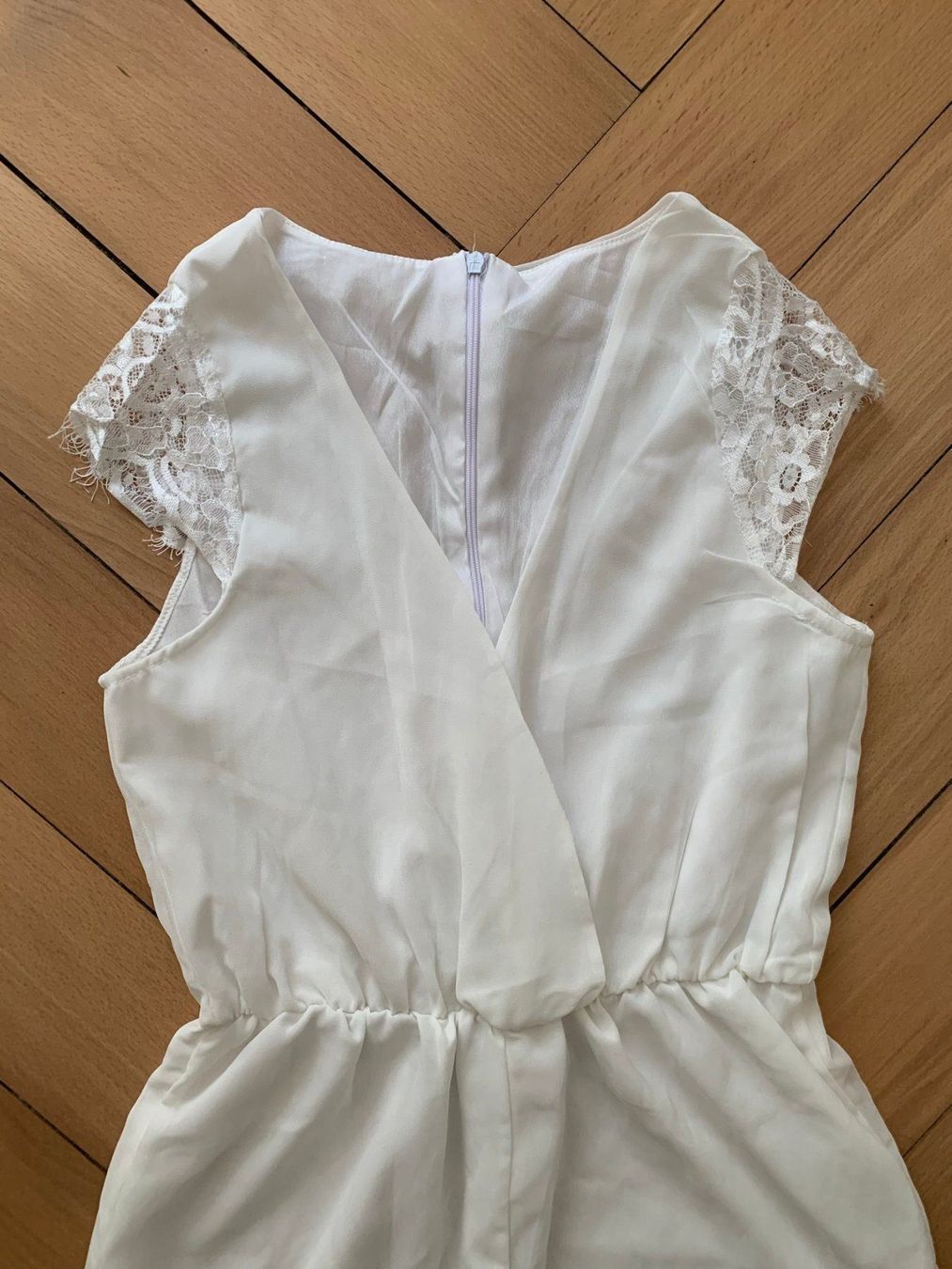 Tute: Jumpsuit Einteiler weiss - S – Usato da Zürich venduto da Diazaio 1