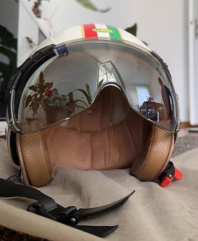 Caschi & visiere: Motorradhelm Offengesicht retro – Usato da Luzern venduto da claiudiu 2