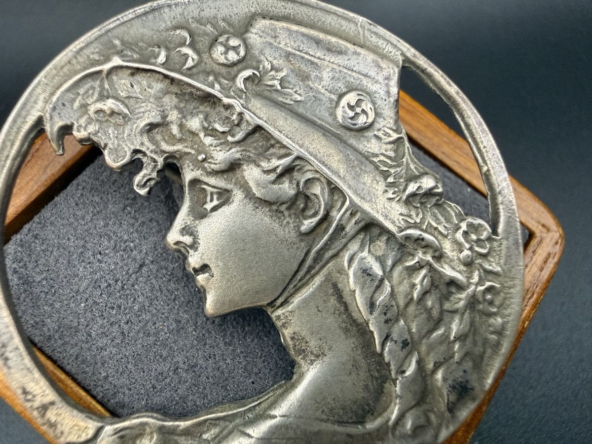 Spille & Fermagli: Antike Jugendstil-Brosche aus 925er Silber – Usato da Lamone venduto da LaCantinaMagica