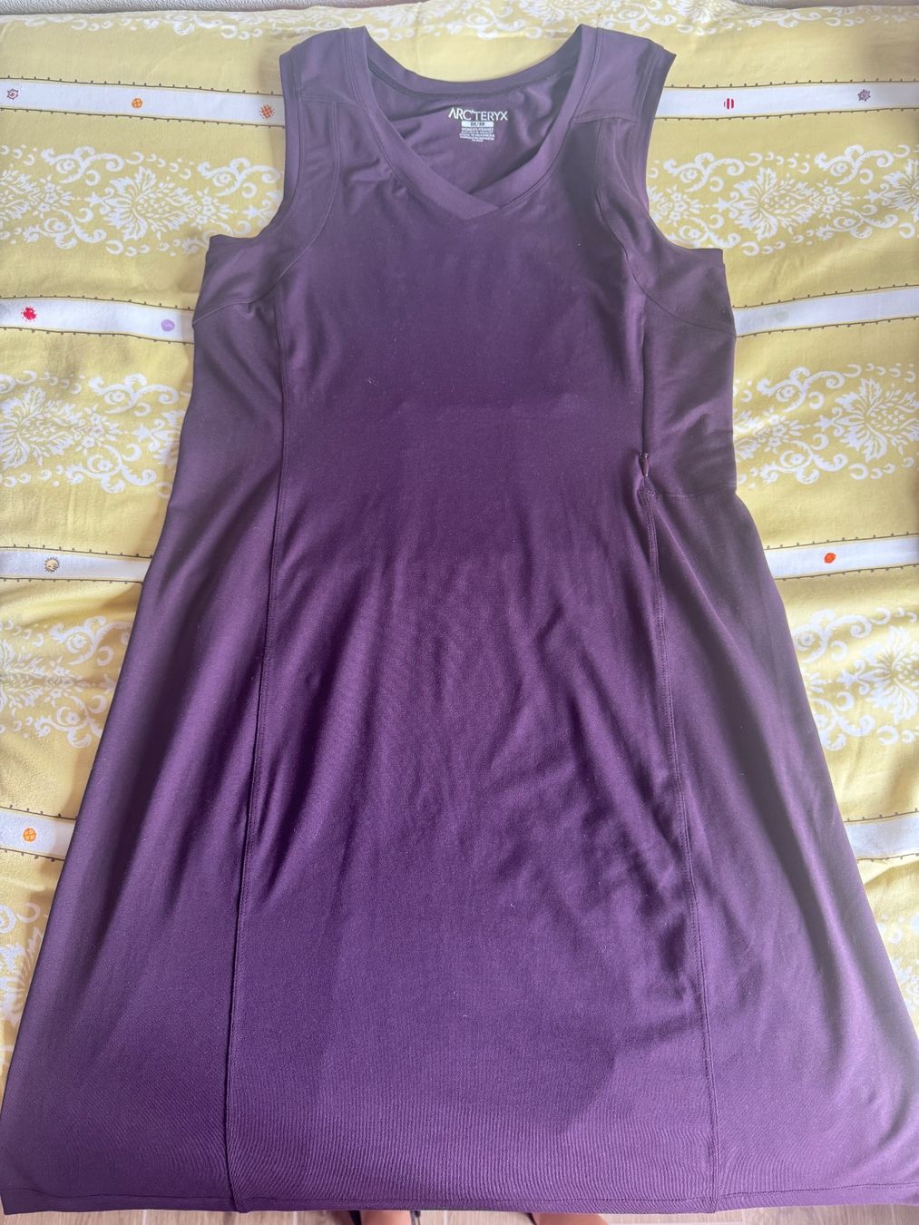 Arcteryx Vestiti: Robe Arc'teryx violette, taille m – Usato da St-Pierre-Clages venduto da Norardini14.