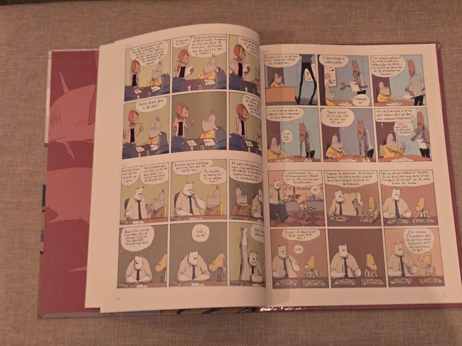 Comics: Dans mon Open Space N°4 - Variable d'ajustement - EO – Gebraucht aus Crémines von Blakedrake 6