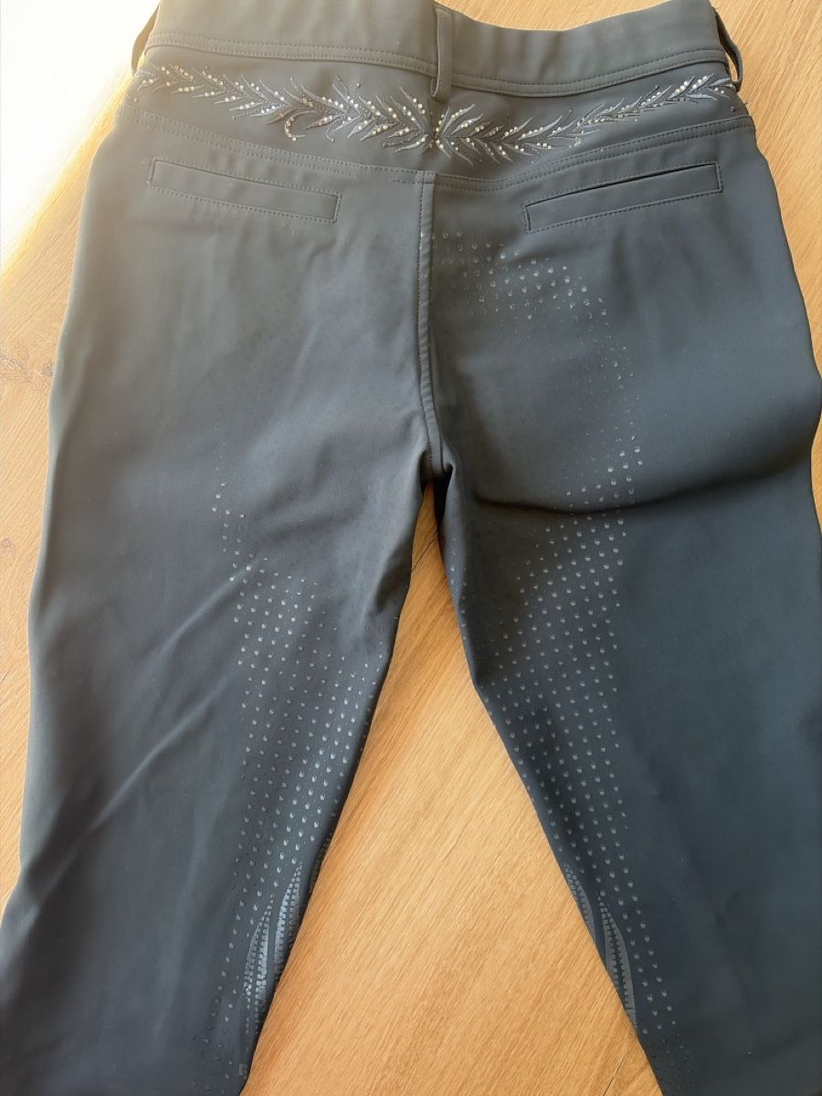 Samshield Pantaloni: Reithose Samshield Premium Line schwarz Grösse 36 – Usato da Vorderthal venduto da Diethelm8853 4
