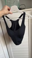 Sports Bra Black Racerback Like New Condition