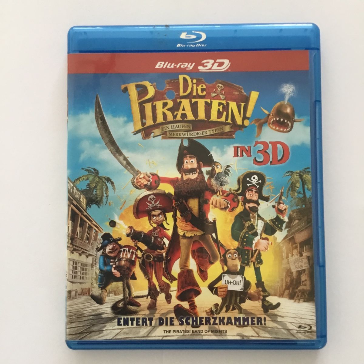 Tutti i DVDs: Die Piraten! Blu Ray - 3D + 2D Neu Wertig – Nuovo (secondo la descrizione) da Blauen venduto da berlingo65