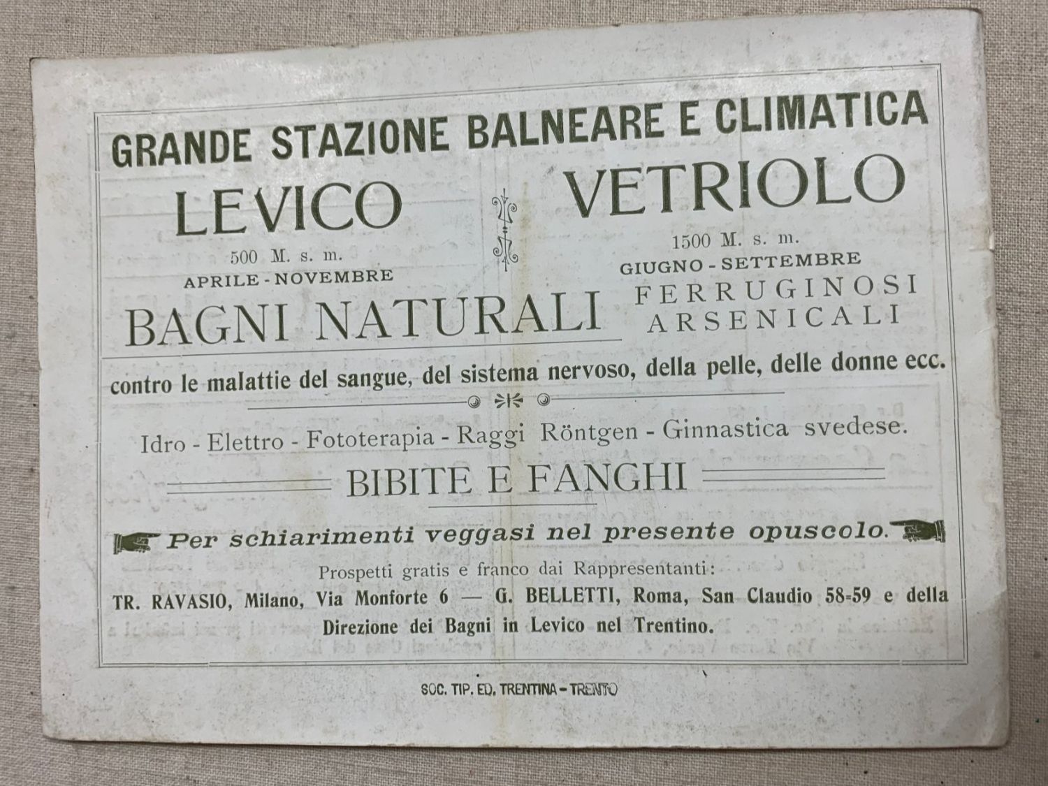 Cartoline postali: Trentino – Usato da Sorengo venduto da 74in 2