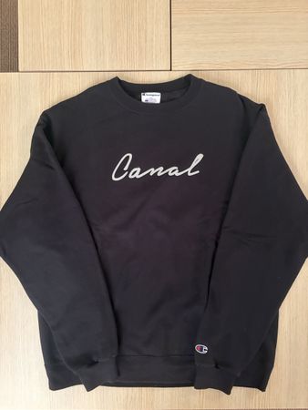 Sweat-shirt Champion Canal noir taille L bon état