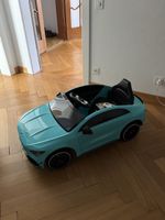 Kinder Elektroauto Mercedes CLA 45 AMG hellblau, wie neu