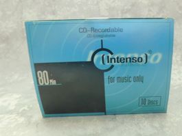 Intenso CD-Recordable 80 min -Audio CD-R