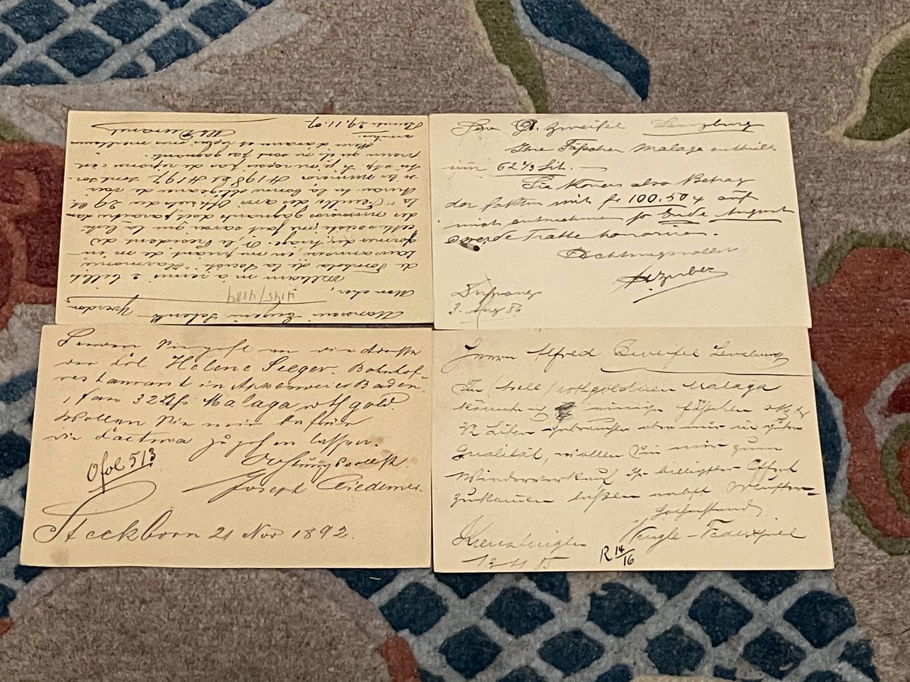 Tous les timbres: 4 Postkarten – Neuf (Voir description) à Koblenz par Markenhimmel 1