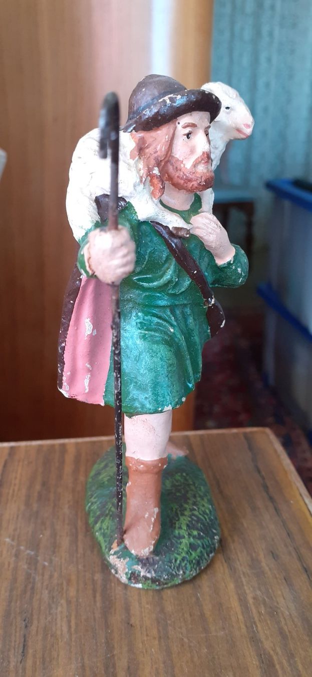 Statuette: Krippenfigur Hirte 1900 – Usato da Mörschwil venduto da lindaswunderkiste 5